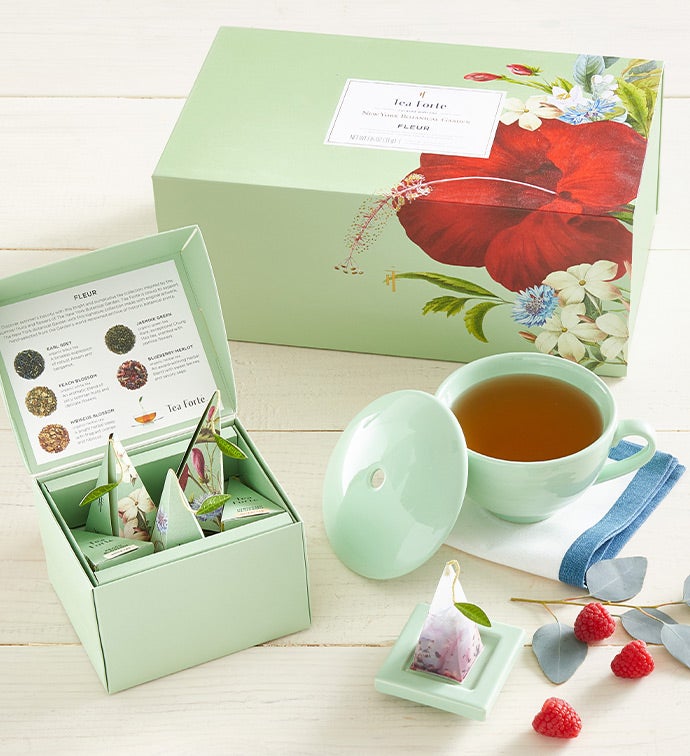 Tea Forte NY Botanical Garden Fleur Gift Box Set